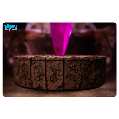 Ikon Design Studio Dark Crystal Crystal Replica with Light Up Base