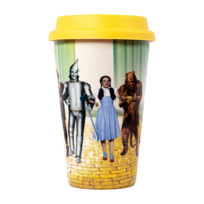 Ikon Collectables Wizard of Oz Follow the Yellow Brick Road Heat Change Travel Mug