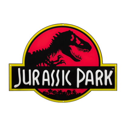 Ikon Collectables Jurassic Park Logo Light Up Neon Logo Sign