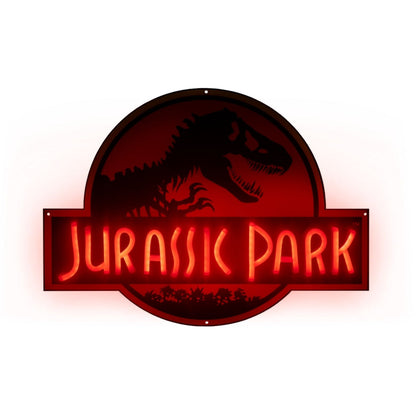Ikon Collectables Jurassic Park Logo Light Up Neon Logo Sign