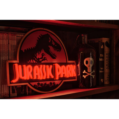Ikon Collectables Jurassic Park Logo Light Up Neon Logo Sign