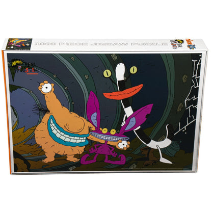 Ikon Collectables Aaahh!!! Real Monsters Sewer Tunnel 1000 piece Jigsaw Puzzle