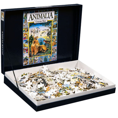 Ikon Collectables Animalia Book Cover 1000 piece Collector Jigsaw Puzzle