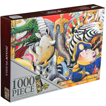 Ikon Collectables The Eleventh Hour Book Cover 1000 piece Collector Jigsaw Puzzle