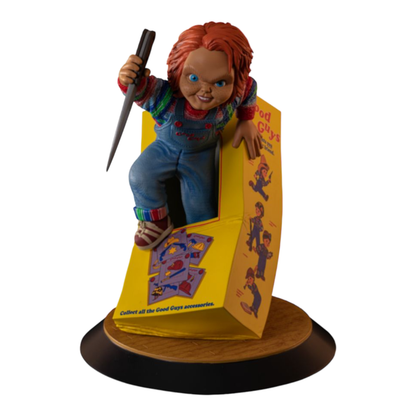 Ikon Design Studio Child's Play Chucky Breaking Free From Box PVC Statue