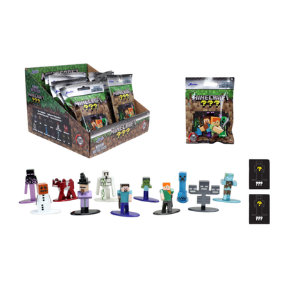 Jada Toys Minecraft Nano Metalfigs Blind Bag Assortment  (Wave 2)