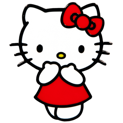 Ikon Collectables Hello Kitty #4 Shocked Enamel Pin