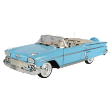 Motormax Timeless Legends 1958 Chevrolet Impala [Blue] 1:18 Scale Diecast Vehicle