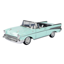 Motormax Timeless Legends 1957 Chevy Bel Air (Convertible) [Light Green] 1:18 Scale Diecast Vehicle