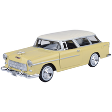 Motormax Timeless Legends 1955 Chevy Bel Air Nomad [Yellow] 1:24 Scale Diecast Vehicle