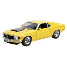 Motormax Timeless Legends 1970 Ford Mustang Boss 429 [Yellow] 1:24 Scale Diecast Vehicle