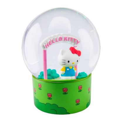Ikon Collectables Hello Kitty Hello Kitty with Sign Snow Globe