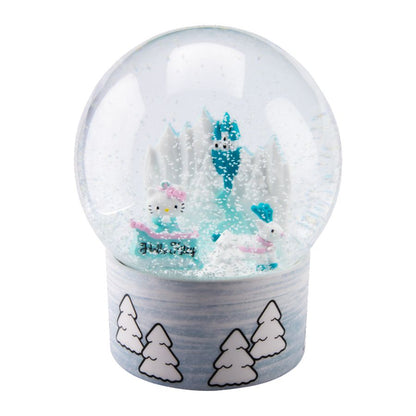 Ikon Collectables Hello Kitty Crystal Night Princess Snow Globe