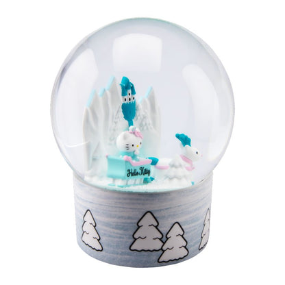 Ikon Collectables Hello Kitty Crystal Night Princess Snow Globe
