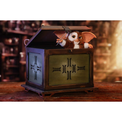 Ikon Design Studio Gremlins Replica Mogwai box and Gizmo plush