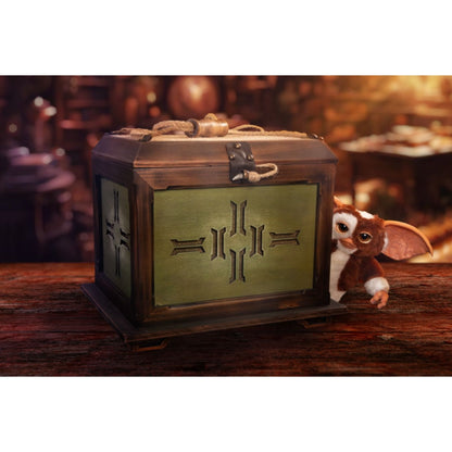 Ikon Design Studio Gremlins Replica Mogwai box and Gizmo plush