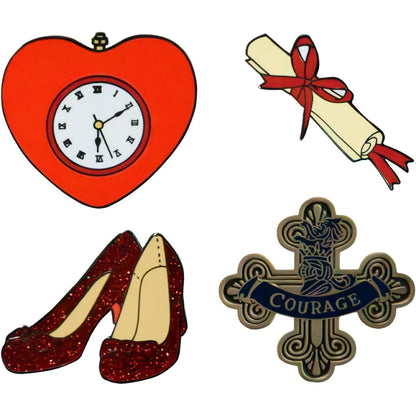 Ikon Collectables Wizard of Oz Pin Set of 4