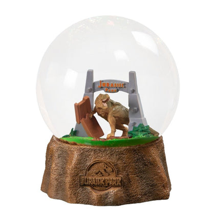 Ikon Collectables Jurassic Park T Rex Snowglobe