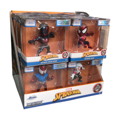 Jada Toys Marvel Comics Spider Man 2.5" MetalFig (Wave 4) Assortment (Display of 12)