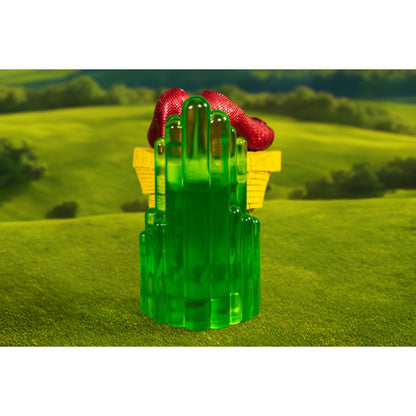 Ikon Collectables Wizard of Oz Scaled Ruby Slippers Statuette on light up Stand