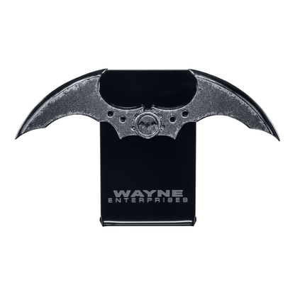 Ikon Design Studio Batman: Arkham Asylum Scaled Batarang Replica with Stand