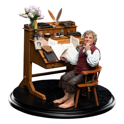 Weta The Lord of the Rings Bilbo Baggins at his desk Classic Series 1:6 Scale Statue
