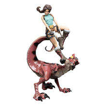 Weta Tomb Raider Lara & Raptor Mini Epics Vinyl Figure