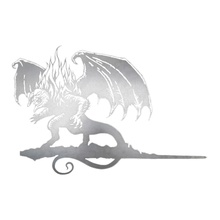 Weta The Lord of the Rings Balrog Metalbird Corten Steel Silhouette