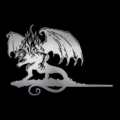 Weta The Lord of the Rings Balrog Metalbird Corten Steel Silhouette