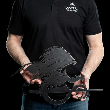 Weta The Lord of the Rings Fell Beast Metalbird Corten Steel Silhouette