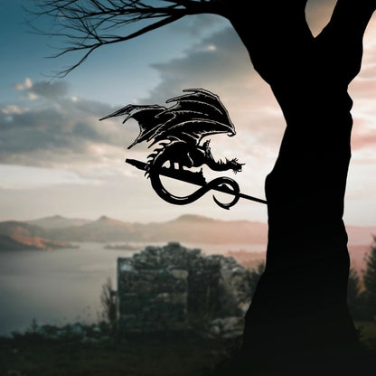 Weta The Lord of the Rings Fell Beast Metalbird Corten Steel Silhouette