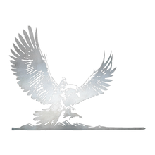 Weta The Lord of the Rings Gandalf on Gwaihir Metalbird Corten Steel Silhouette