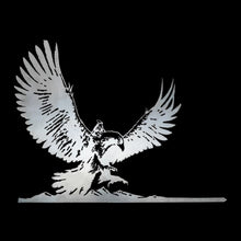 Weta The Lord of the Rings Gandalf on Gwaihir Metalbird Corten Steel Silhouette