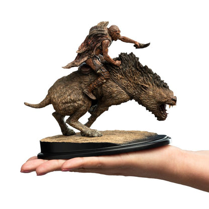 Weta The Lord of the Rings Sharku on Warg Miniature Statue