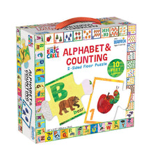 The World of Eric Carle 2 Sided Alphabet & Counting Puzzle