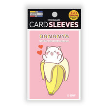 Player's Choice Licensed Bananya Standard Sleeves Lovey Bananya pink 66x91mm std