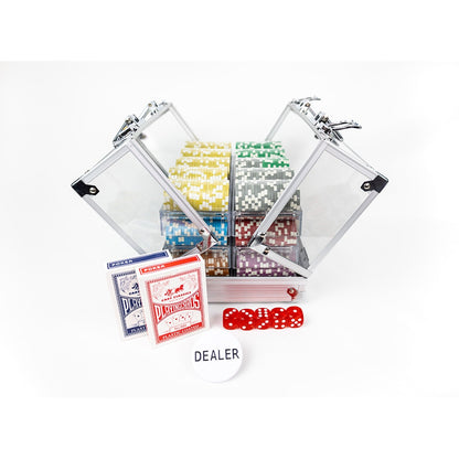 LPG Classics Australiana Clay Poker Set 600 Chips