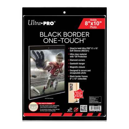 Ultra Pro: UP15421 8"x10" Black Border UV ONE-TOUCH Magnetic Holder