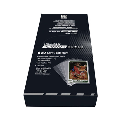 Ultra Pro: UP15853 2-1/2"x3-1/2" Platinum Series Card Protectors 600ct