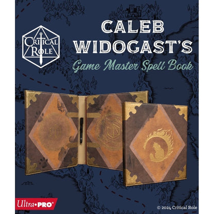 Ultra Pro: UP16480 Caleb Widogast's Game Master Spell Book for Critical Role GM Screen