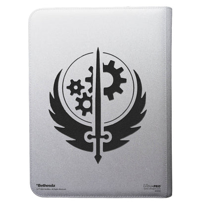 Ultra Pro: UP16586 Brotherhood of Steel 9-Pocket Zippered PRO Binder for Bethesda Fallout