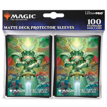 Ultra Pro: UP38709 Magic the Gathering FINAL FANTASY 100ct Deck Protector Sleeves v5 for MtG