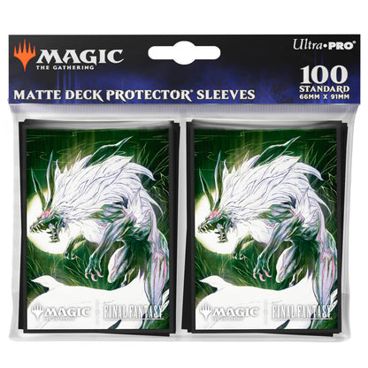 Ultra Pro: UP38711 Magic the Gathering FINAL FANTASY 100ct Deck Protector Sleeves v7 for MtG
