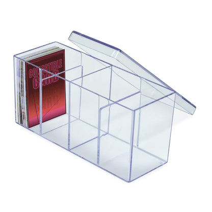 Ultra Pro: UP81163 4-Compartment Clear Card Box