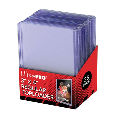 Ultra Pro: UP81222 3"x4" Clear Regular Toploader 25ct
