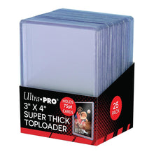 Ultra Pro: UP81347 3"x4" Thick 75PT Toploader 25ct