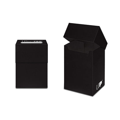 Ultra Pro: UP81453 PRO 80+ Deck Box: Black Cards