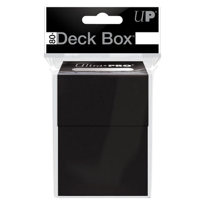 Ultra Pro: UP81453 PRO 80+ Deck Box: Black Cards