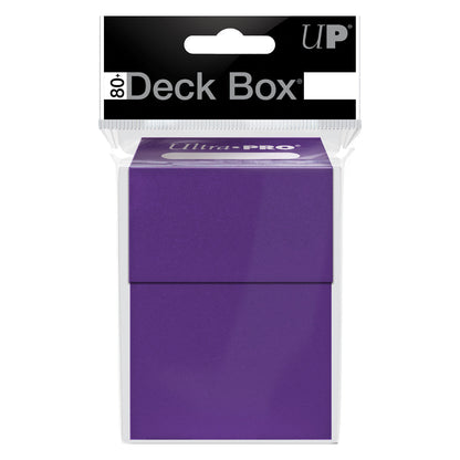 Ultra Pro: UP82482 PRO 80+ Deck Box: Purple Cards
