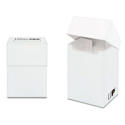 Ultra Pro: UP82591 PRO 80+ Deck Box: White Cards